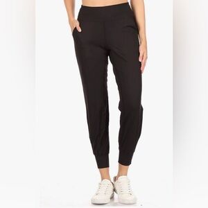 Women's Black Jogger Pants